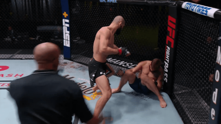 Khamzat Chimaev Scores Seventeen-Second Knockout Over Gerald Meerschaert – UFC Vegas 11 Highlights