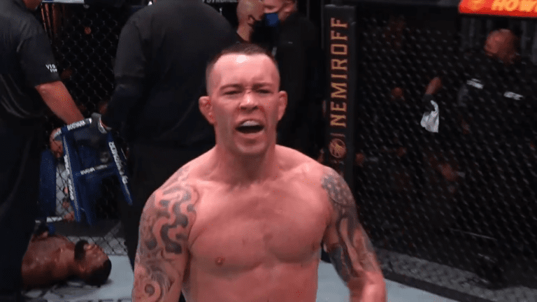 Colby Covington Secures Win After Tyron Woodley Suffers Fifth-Round Rib Injury – UFC Vegas 11 Highlights