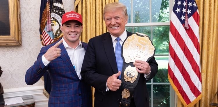 President Trump Calls Colby Covington To Congratulate Him On His Victory Over Tyron Woodley 1 colby trump