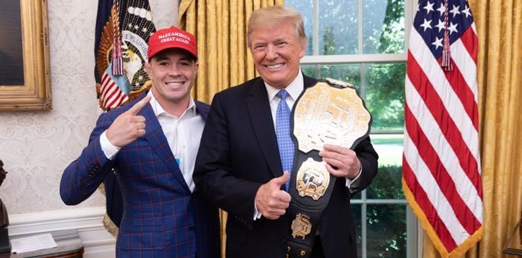 President Trump Calls Colby Covington To Congratulate Him On His Victory Over Tyron Woodley