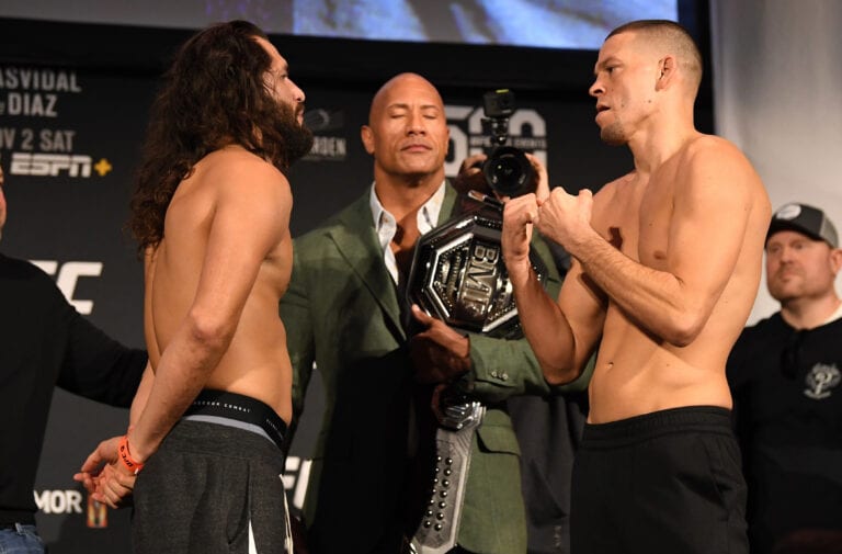 Report: Jorge Masvidal vs. Nate Diaz 2 Earmarked For UFC PPV In January