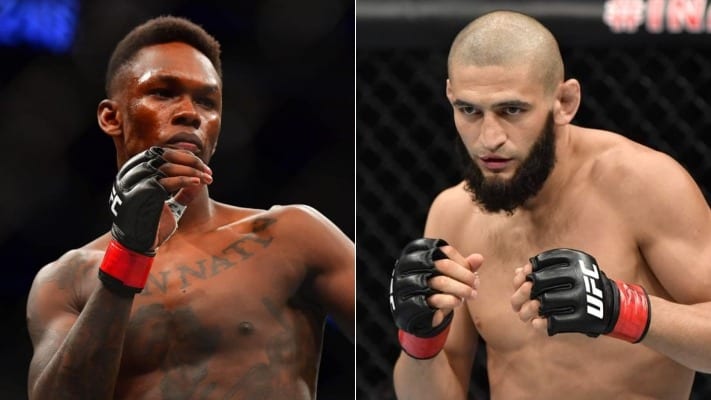 Khamzat Chimaev Fires Back At Israel Adesanya For ‘Rat Lip’ Remark