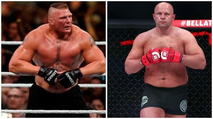 Bellator Want To Sign Brock Lesnar To Fight Fedor Emelianenko