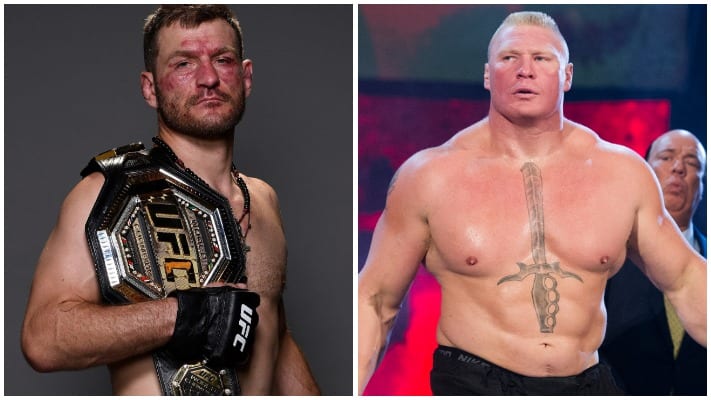 Stipe Miocic Wants First Crack At Brock Lesnar If He Returns