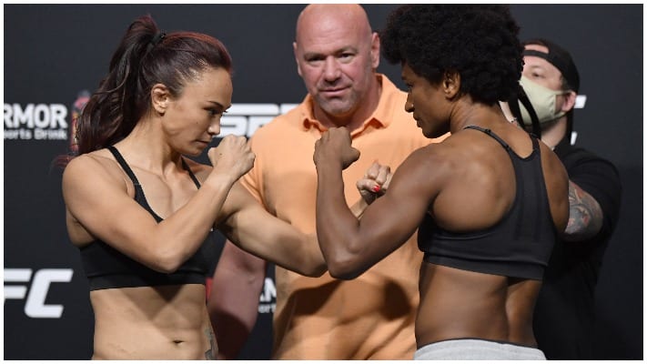 Michelle Waterson Gets Split Decision Win After War With Angela Hill - UFC Vegas 10 Results 1 Michelle Waterson