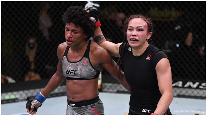 Angela Hill Reflects On Michelle Waterson Loss: ‘It Sucks Man’