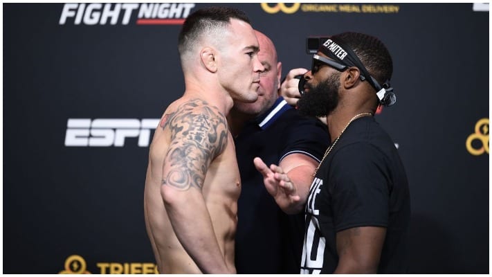 Colby Covington Scores Fifth Round Stoppage Win Over Tyron Woodley - UFC Vegas 11 Results 1 Colby Covington