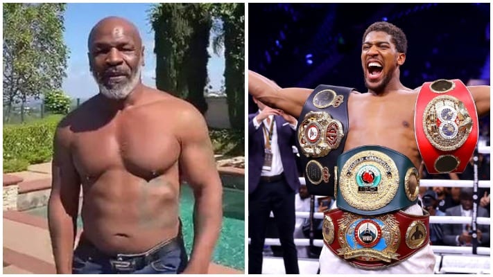 Mike Tyson Eyes Anthony Joshua Charity Fight