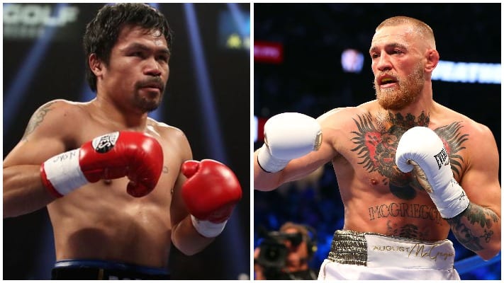Manny Pacquiao Confirms He Will Fight Conor McGregor In 2021