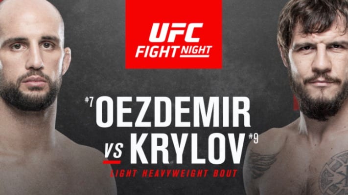 Volkan Oezdemir vs. Nikita Krylov To Co-Headline UFC Fight Island 6