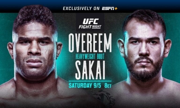 UFC Fight Night: Overeem vs. Sakai Results