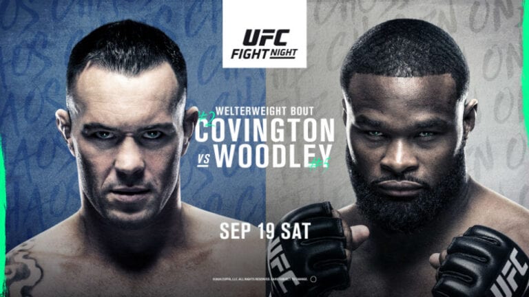 UFC Fight Night: Covington vs. Woodley Results
