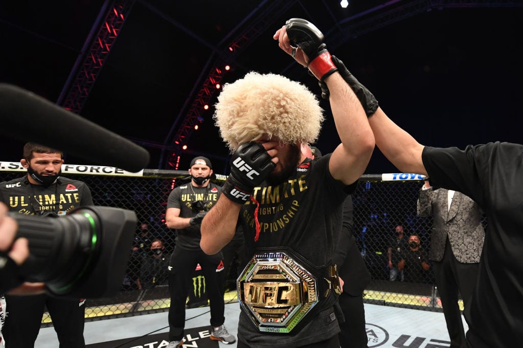 Dana White Reveals Khabib Nurmagomedov Broke Foot Before UFC 254 1 Khabib