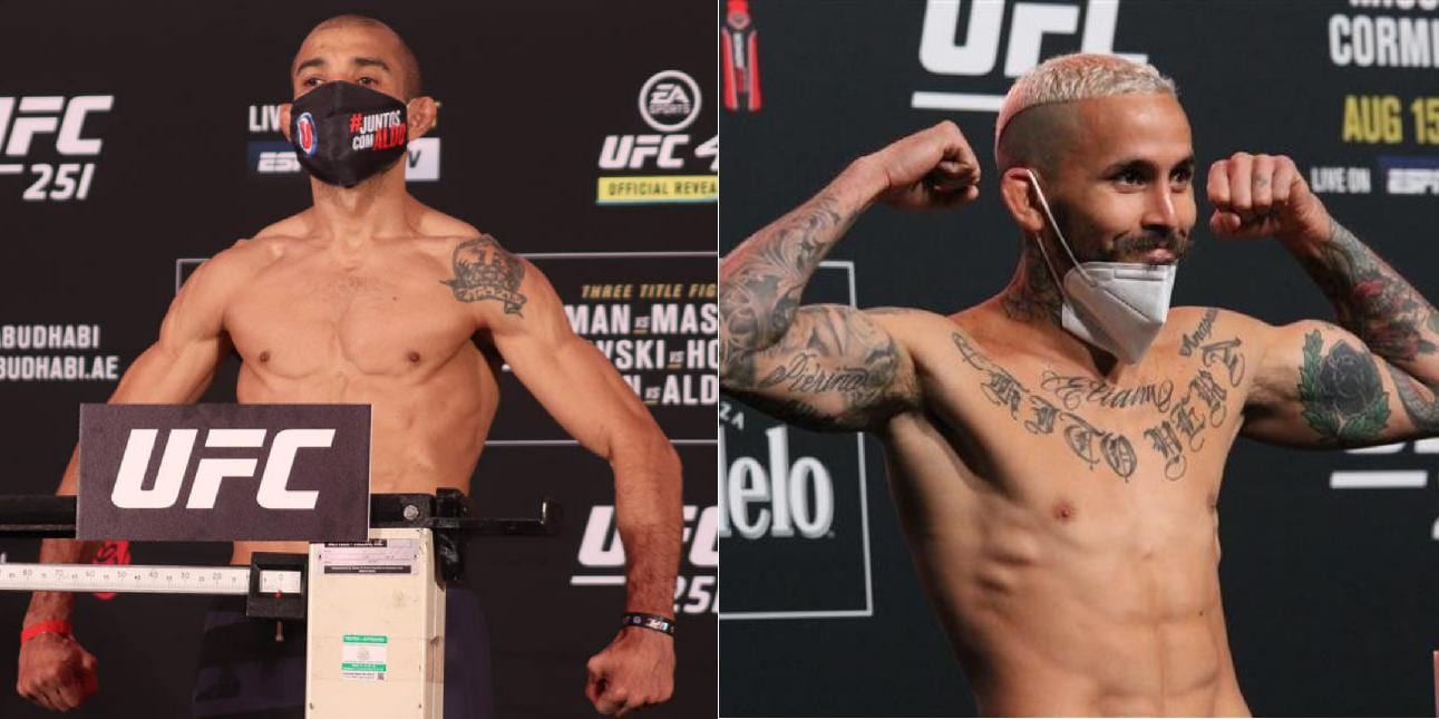 Report: José Aldo vs. Marlon Vera In The Works For UFC 255 On Nov 21 1 Aldo Vera