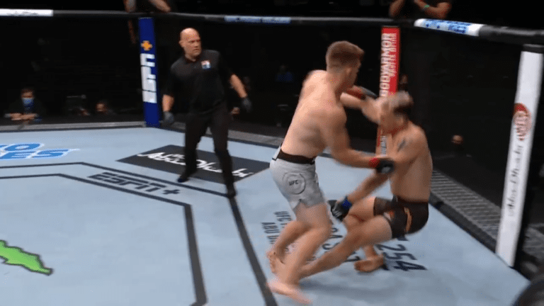 Jimmy Crute Scores Massive Knockout Of Modestas Bukauskas – UFC Fight Island 6 Highlights