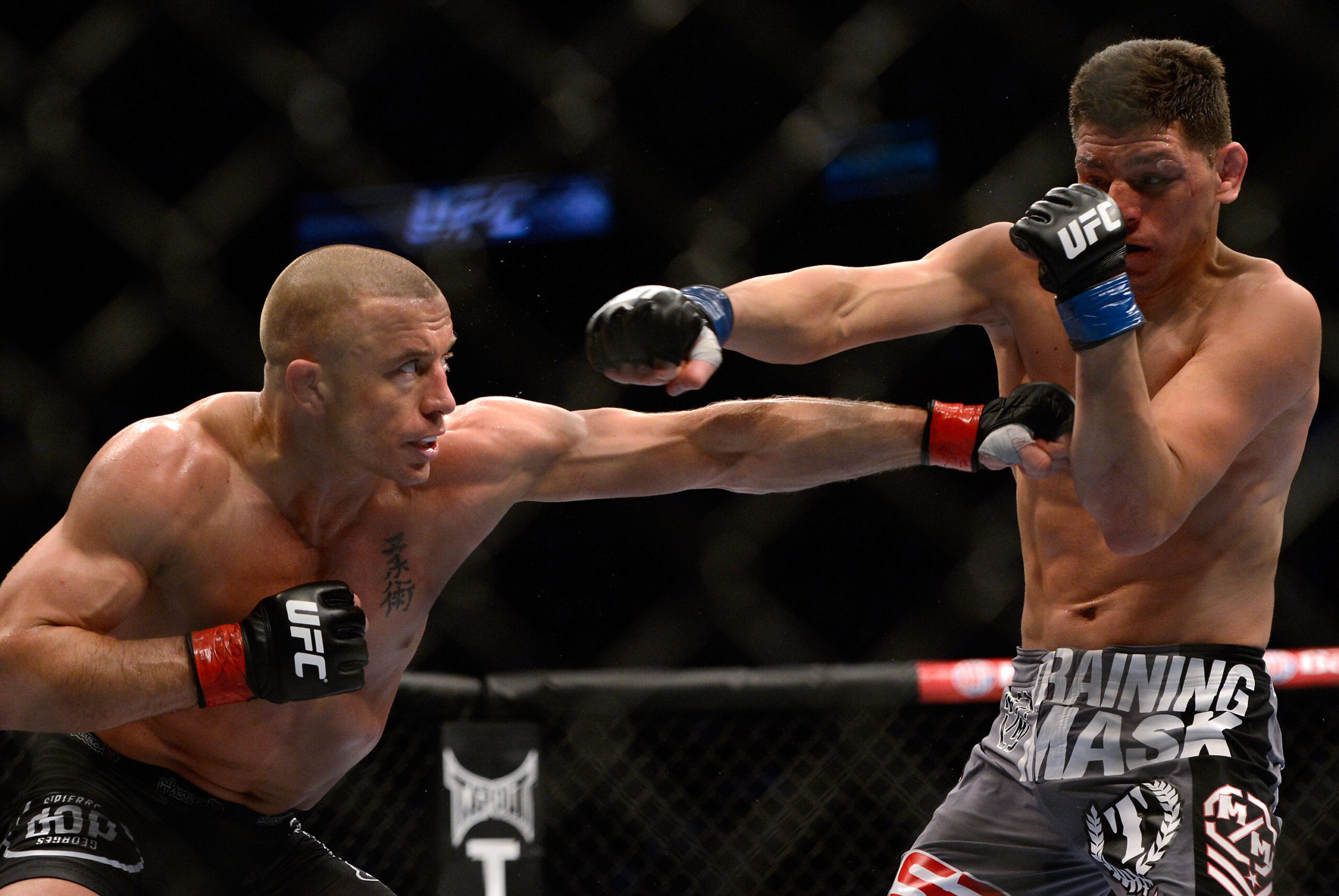 Georges St-Pierre Believes Nick Diaz Can Still Be Champion 1 St-Pierre