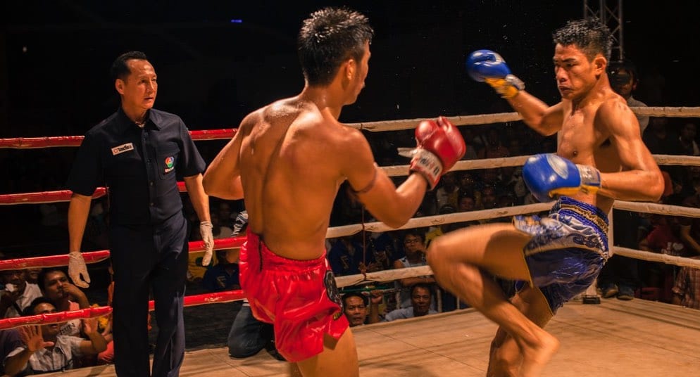 muay thai low kick