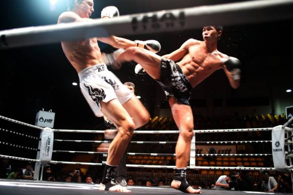 muay thai roundhouse kick