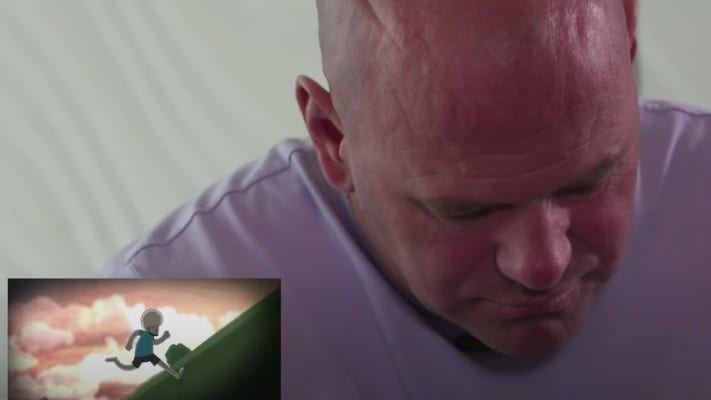 Dana White Reacts To Emotional Animation Of Khabib And His Father (Video)