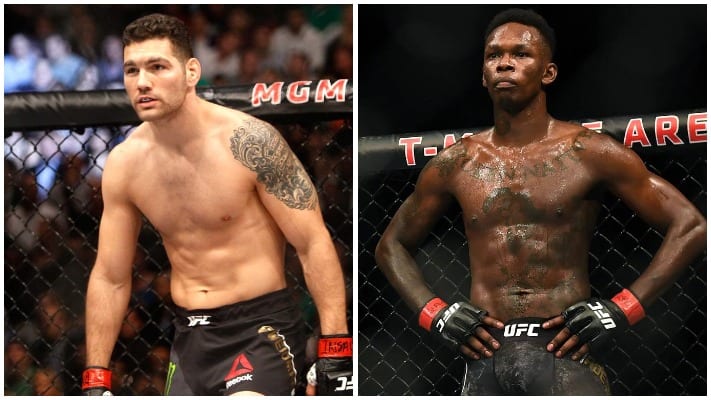 Chris Weidman Believes He’s A Bad Match-up For Israel Adesanya