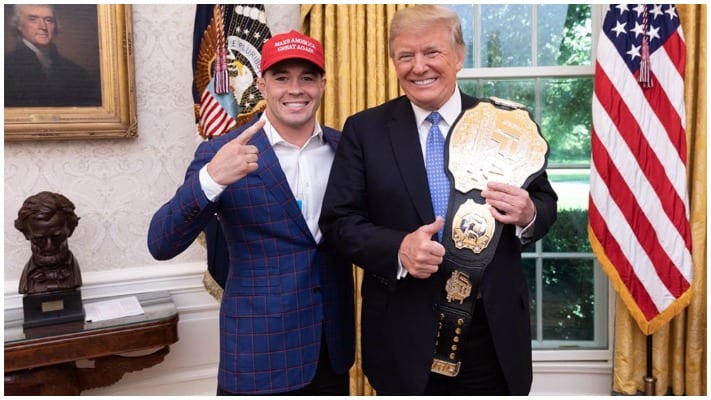 Colby Covington Sends Message To Former President Donald Trump