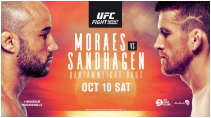 UFC Fight Night: Moraes Vs. Sandhagen Bonuses