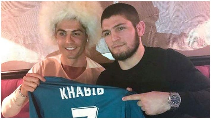 Khabib Nurmagomedov Backed By Cristiano Ronaldo Ahead Of UFC 254