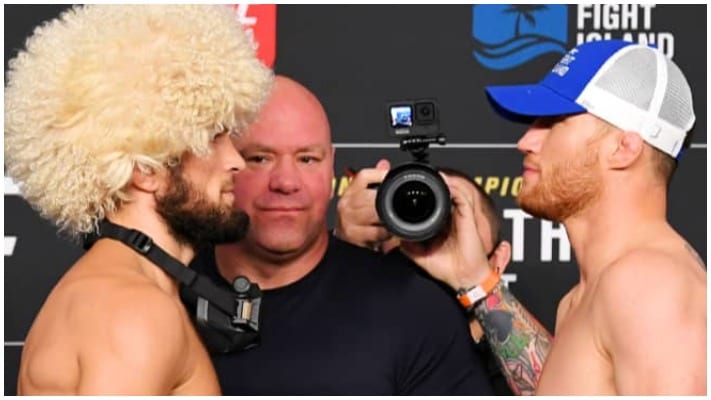 Khabib Nurmagomedov Chokes Out Justin Gaethje - UFC 254 Results 1 Khabib Nurmagomedov
