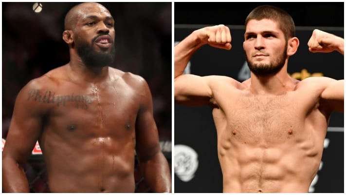 Jon Jones Sends Message To Fans Who Think Khabib Is The GOAT