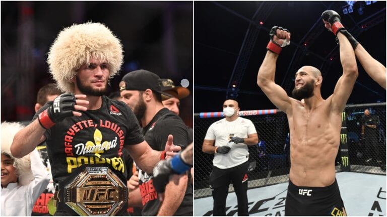 Khabib Nurmagomedov Praises Khamzat Chimaev