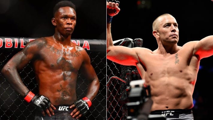 Israel Adesanya Responds To Compliment From ‘GOAT’ St-Pierre