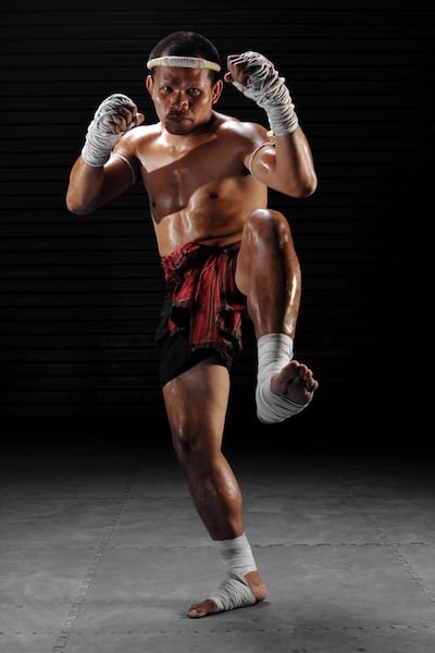 Muay Thai Push Kick - Teep 2 Push Kick
