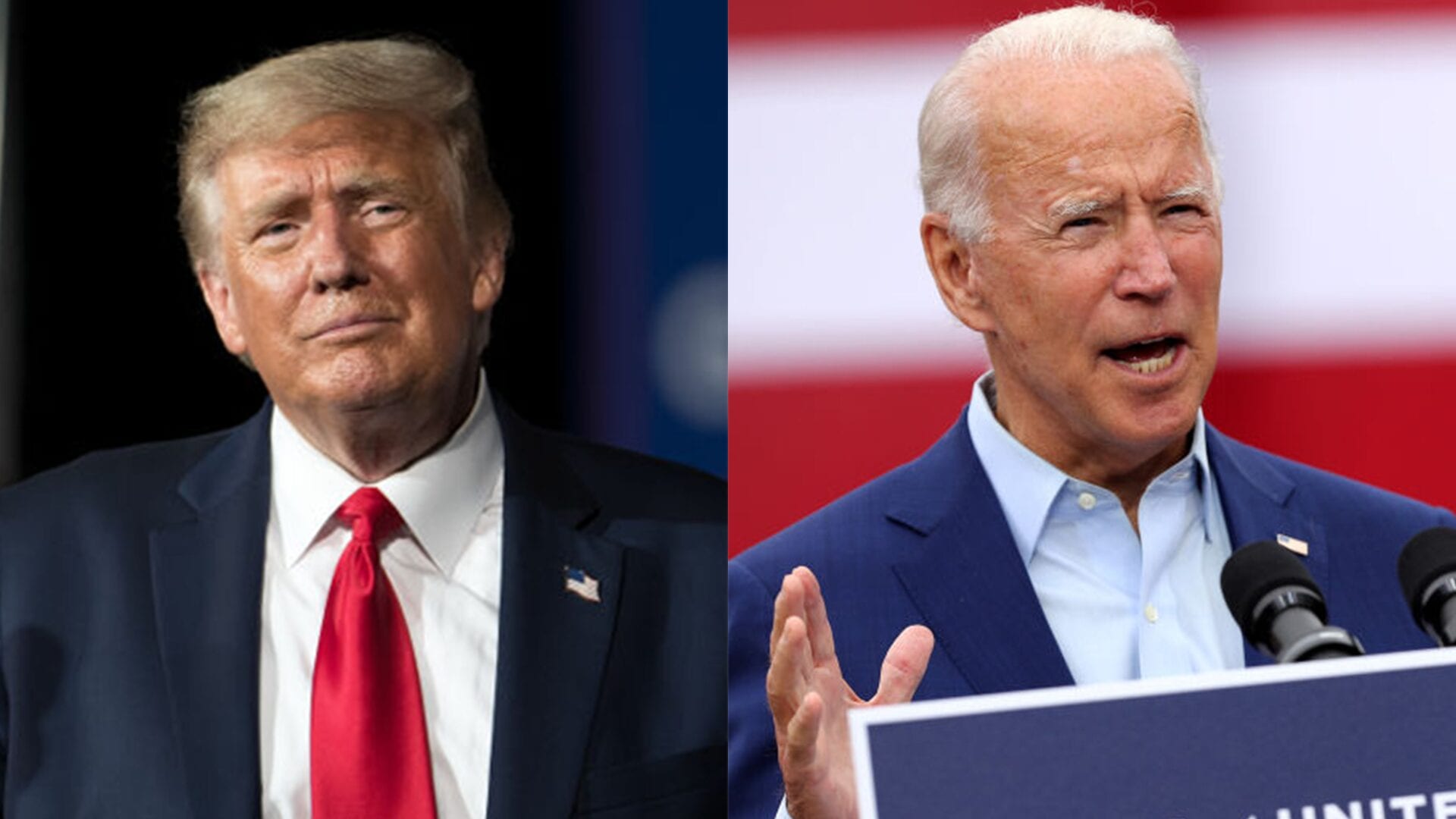 Trump and Biden