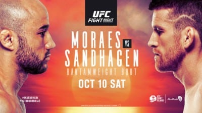 UFC Fight Night: Moraes vs. Sandhagen Results