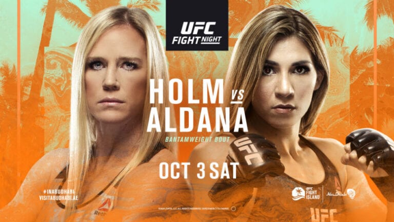 UFC Fight Night: Holm vs. Aldana Results