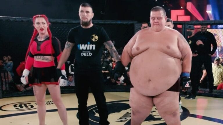 VIDEO | Female Fighter Stops 529 Pound Man In MMA Fight