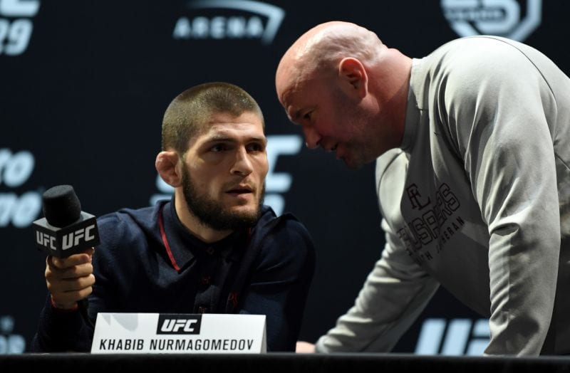 Khabib Nurmagomedov Hints At Upcoming Meeting With Dana White 1 Khabib