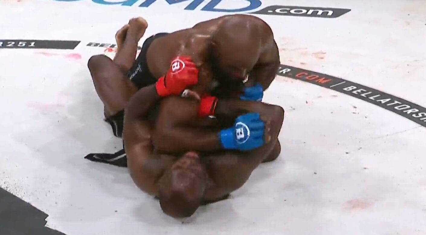 Corey Anderson Defeats Melvin Manhoef Via TKO In Bellator Debut 1 Anderson Bellator