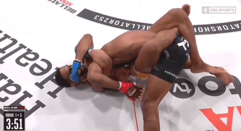 A.J. McKee Submits Darrion Caldwell In Round One