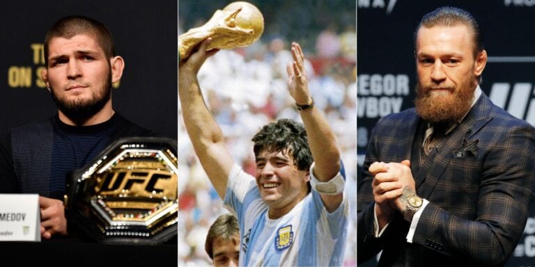 Khabib, McGregor, Tyson & More React To The Passing Of Diego Maradona