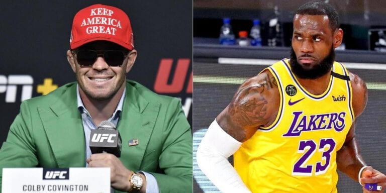 Colby Covington: I’d Make LeBron James Eat The Canvas