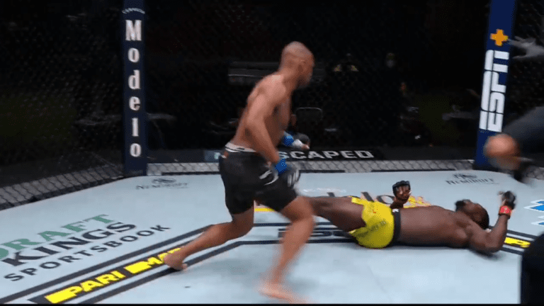 Khaos Williams Flattens Abdul Razak Alhassan In Thirty-Seconds – UFC Vegas 14 Highlights