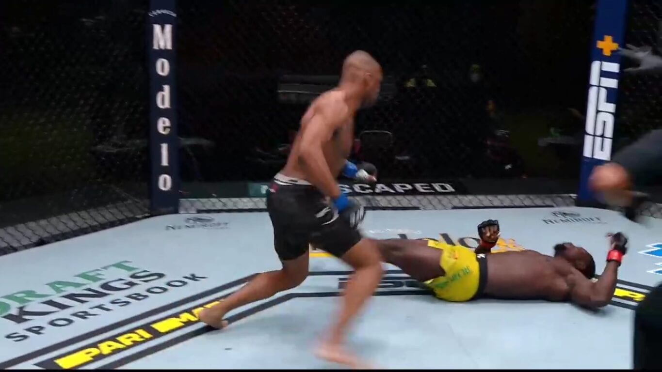 Khaos Williams Flattens Abdul Razak Alhassan In Thirty-Seconds - UFC Vegas 14 Highlights 1 Williams