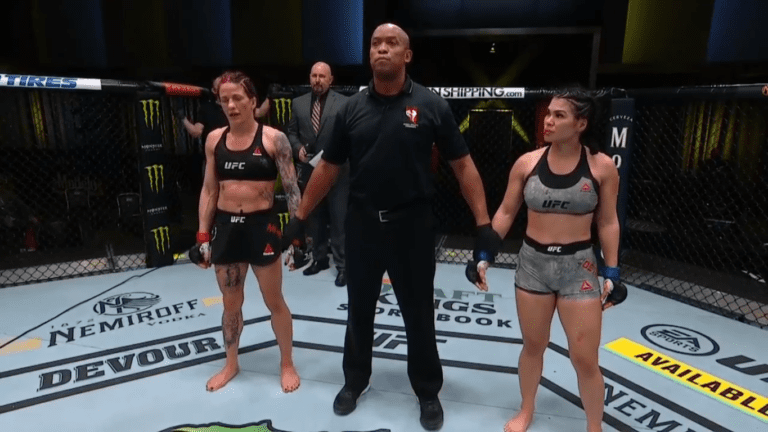 Gina Mazany Stops Rachael Ostovich With Third-Round Front-Kick – UFC Vegas 15 Highlights