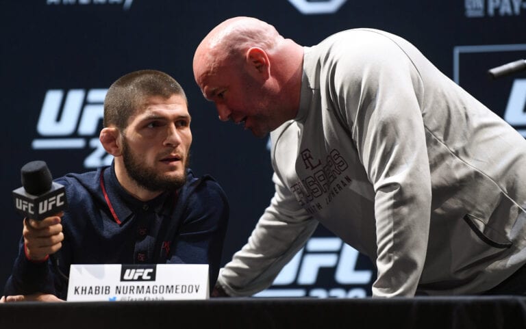 Khabib Nurmagomedov Responds To Dana White’s Claims That He Will Fight Again