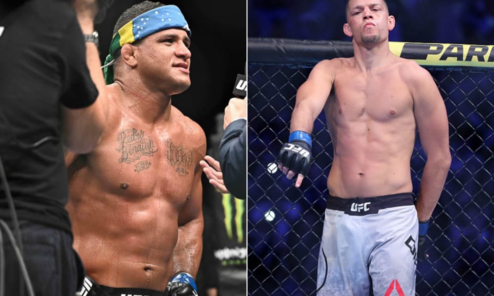 Gilbert Burns Challenges Nate Diaz To $400k Grappling Match 1 Gilbert Burns