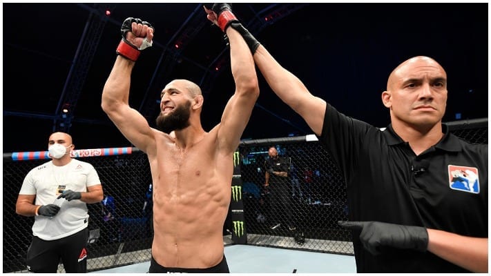 Khamzat Chimaev Is Now Ranked At Welterweight 1 Khamzat Chimaev