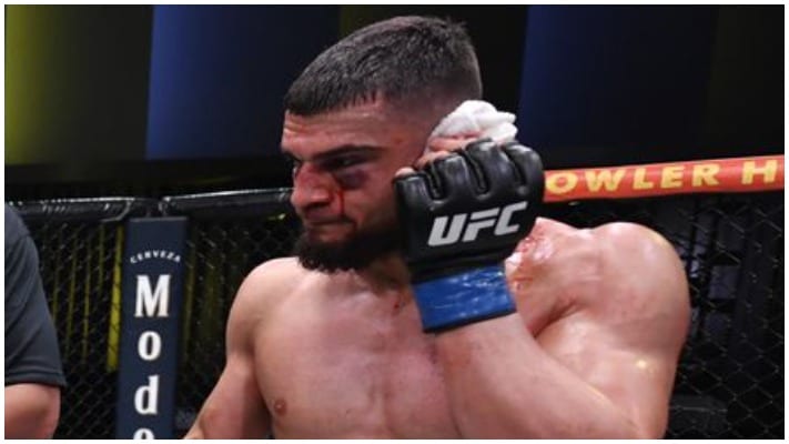 Ramiz Brahimaj Reacts To Suffering A Gruesome  Injury At UFC Vegas 13