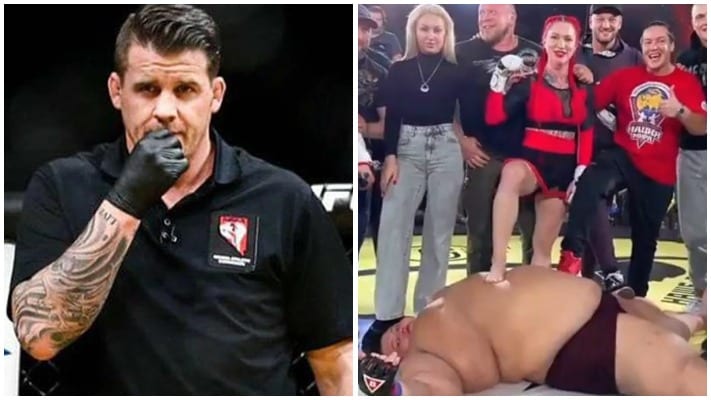 Marc Goddard Is Disgusted After Watching Female Fighter KO 529lb Man