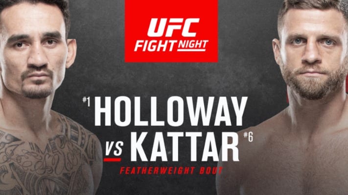 Max Holloway vs. Calvin Kattar To Headline UFC's January 16 Event 1 Holloway Kattar